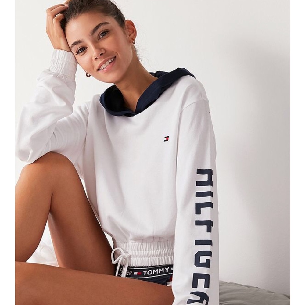Tommy Hilfiger X UO Colorblock Hoodie Sweatshirt